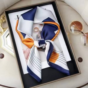 Foulard Carré - Éclat Marine