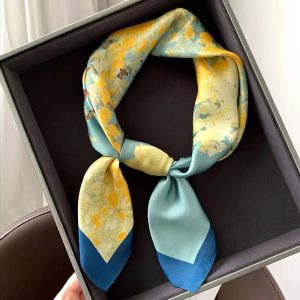 Foulard Carré - Horizon Miel