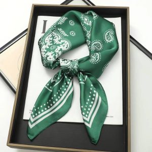 Foulard Carré - Vert Impérial