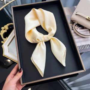 Foulard Carré - Beige Raffiné