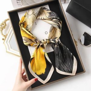 Foulard Carré - Ailes Dorées