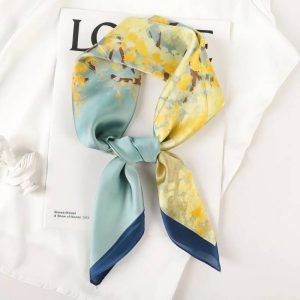 Foulard Carré - Éclat de Printemps