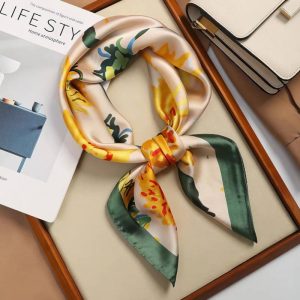 Foulard Carré - Jardin Soyeux