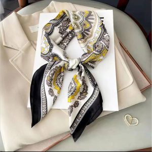Foulard Carré - Reflets d’Ambre