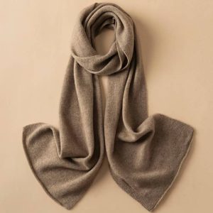 Écharpe Cachemire - Taupe Élégante