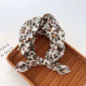 Foulard en coton – Feuillage d’automne Foulard en coton - Feuillage d’automne