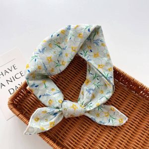 Foulard en coton - Jardin citronné