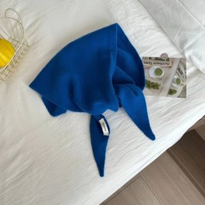Foulard en laine – Reflet Océan