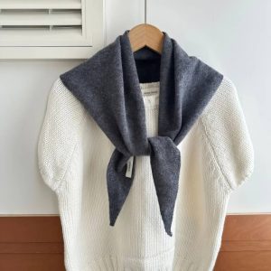 Foulard en laine - Charme Graphite