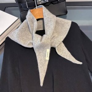 Foulard en laine - Gris Lumière