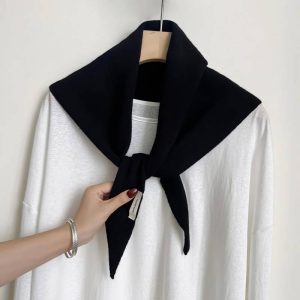 Foulard en laine - Sillage Noir