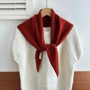 Foulard en laine - Braise Chic