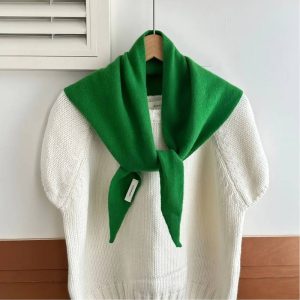 Foulard en laine - Souffle Émeraude