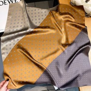 Foulard en soie - Ambre Satiné