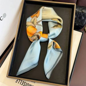 Foulard en soie - Citron Givré