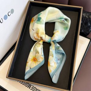 Foulard en soie - Éveil Printanier