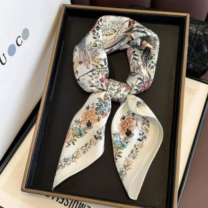 Foulard en soie - Jardin Poétique
