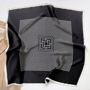 Foulard en soie - Mirage Graphique